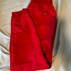 Red Jogger Pants